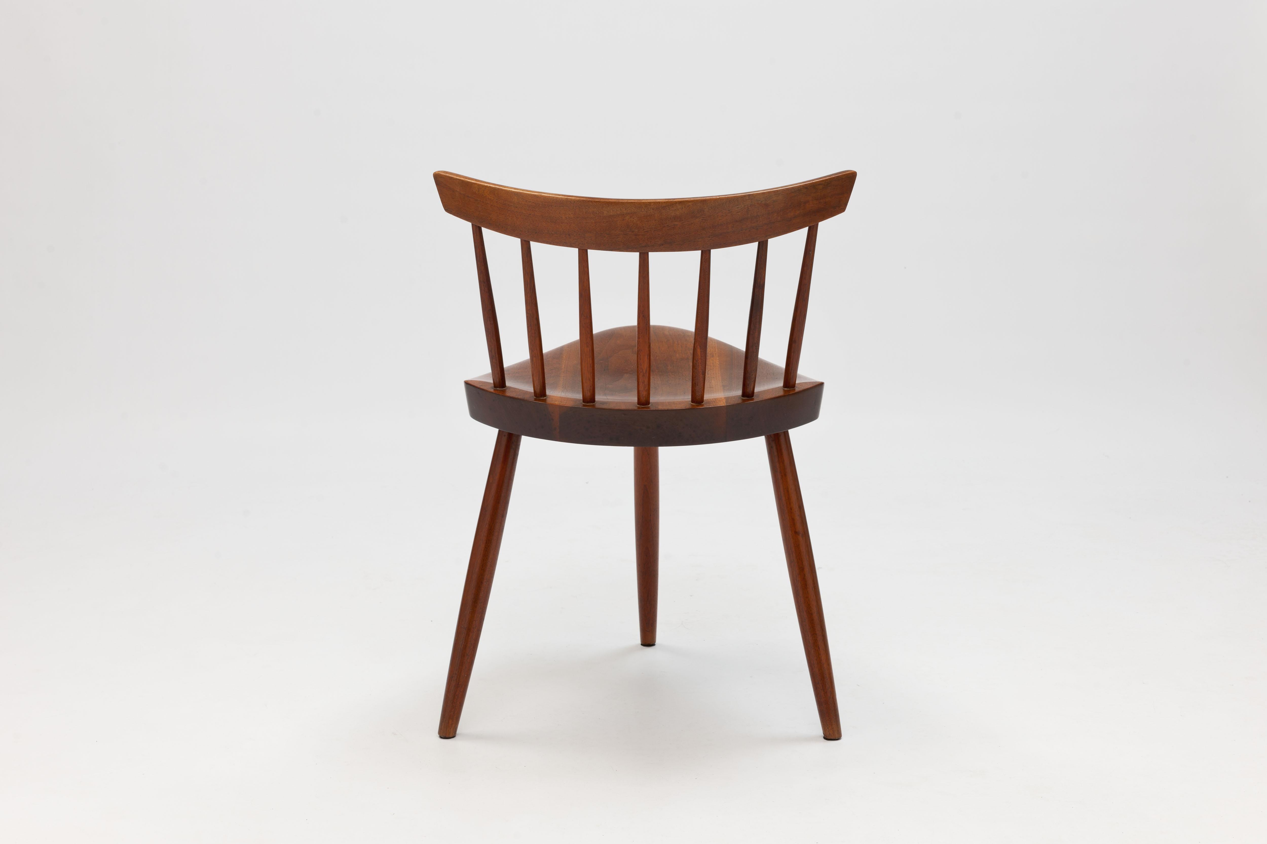 Early Black Walnut 'Mira Chair' by George Nakashima 2