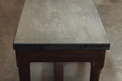 Early Blue Stone Side Table From Italy, Circa 1800