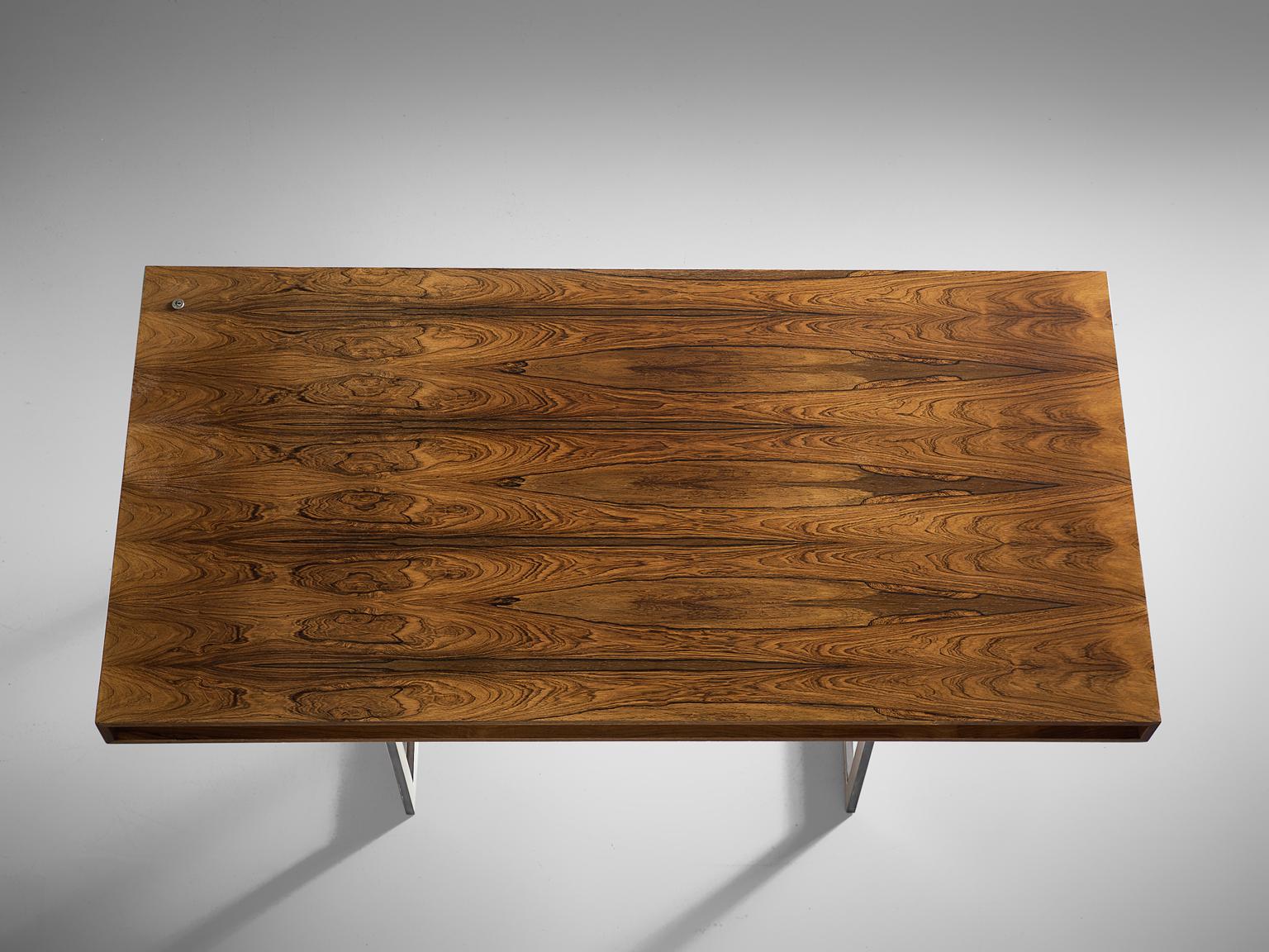 Early Bodil Kjaer Executive Rosewood Writing Table 1