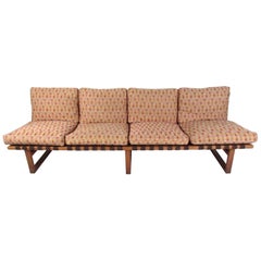 Early Børge Mogensen Four Seat Sofa or Bench in Oak, Model 211