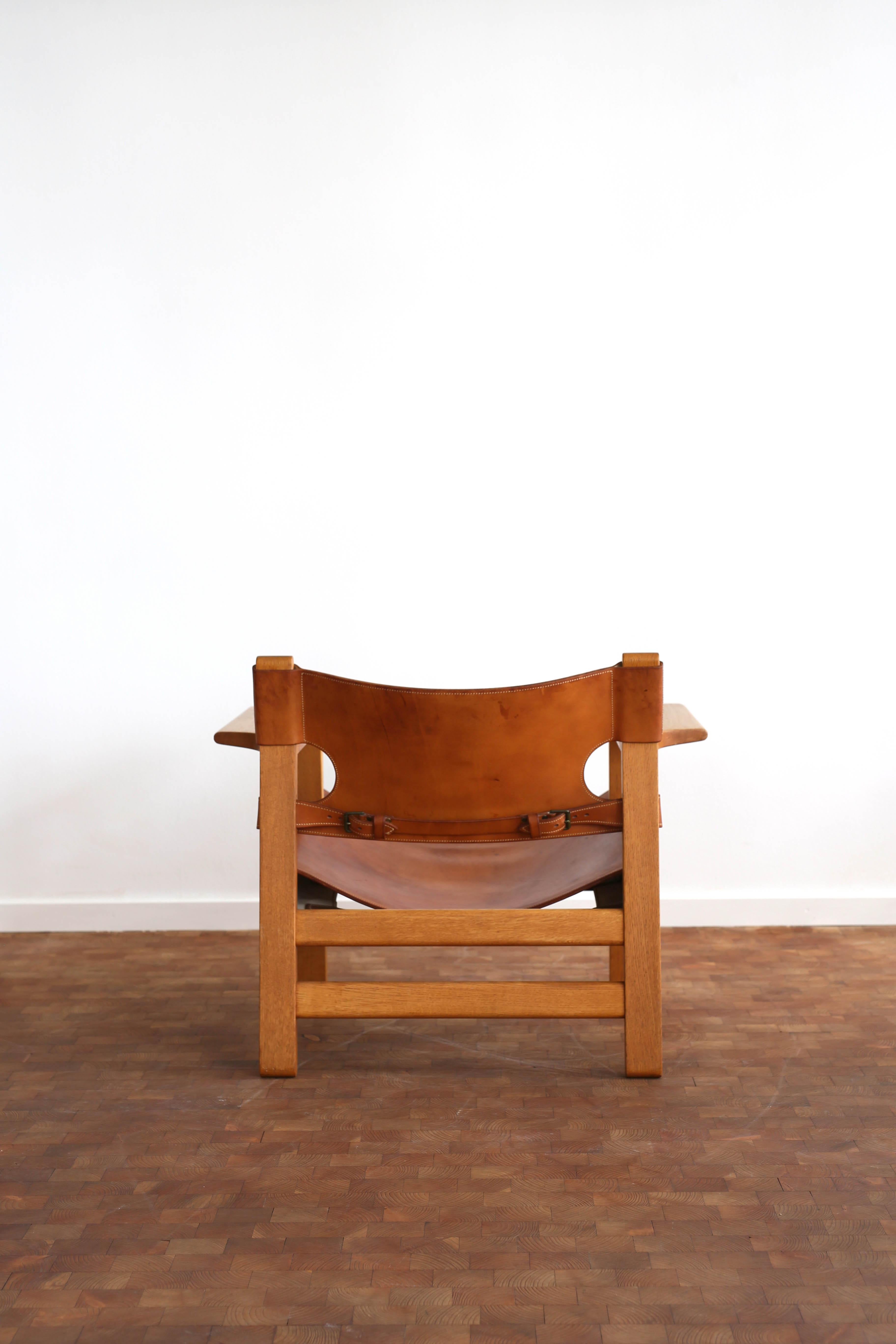 Early Børge Mogensen, 'The Spanish chair', 1958 In Good Condition For Sale In Copenhagen, DK