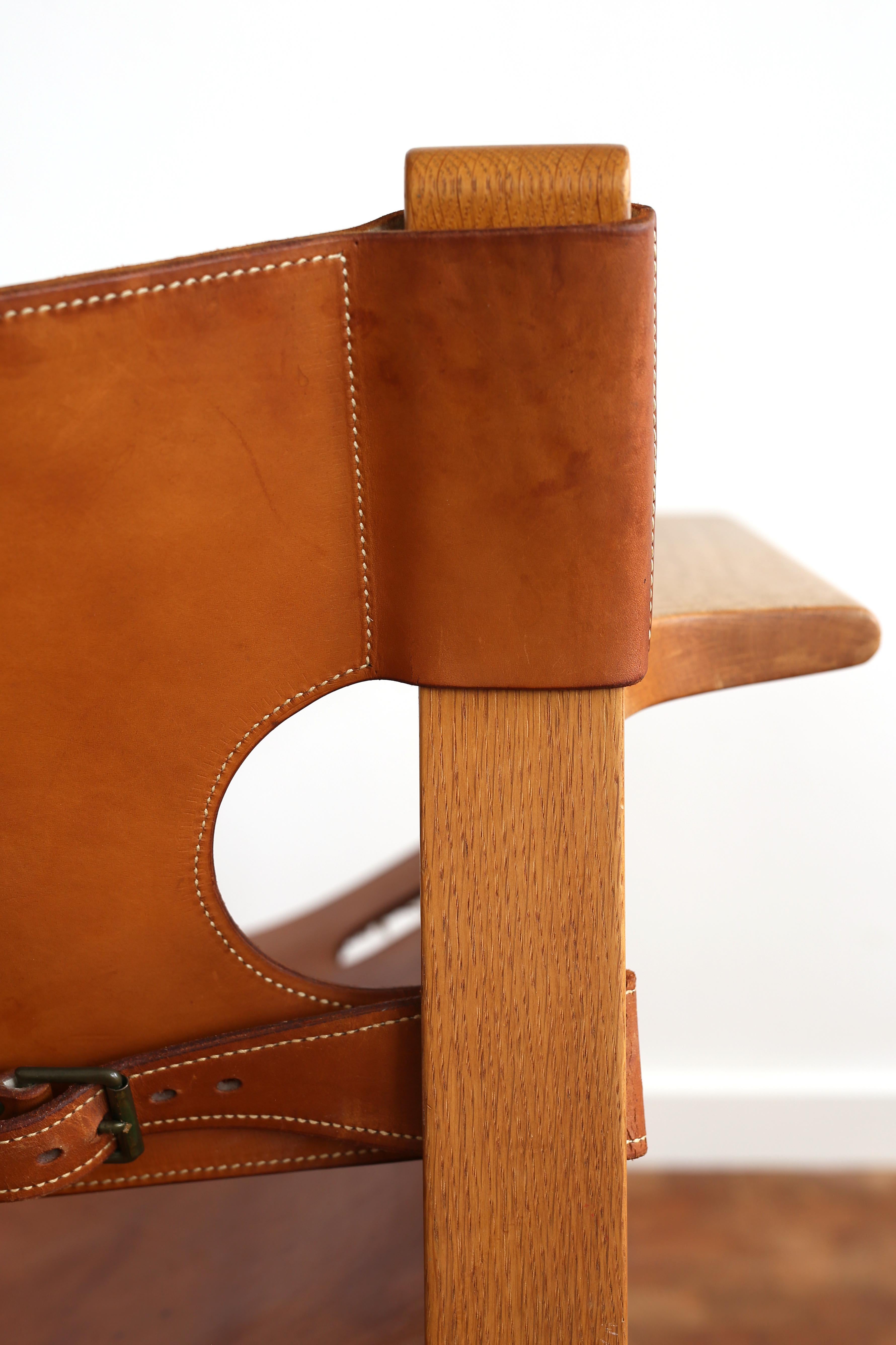 Early Børge Mogensen, 'The Spanish chair', 1958 For Sale 1