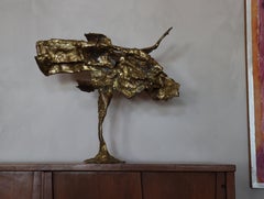 Sculpture de Bonsai en bronze précoce de Silas Seandel