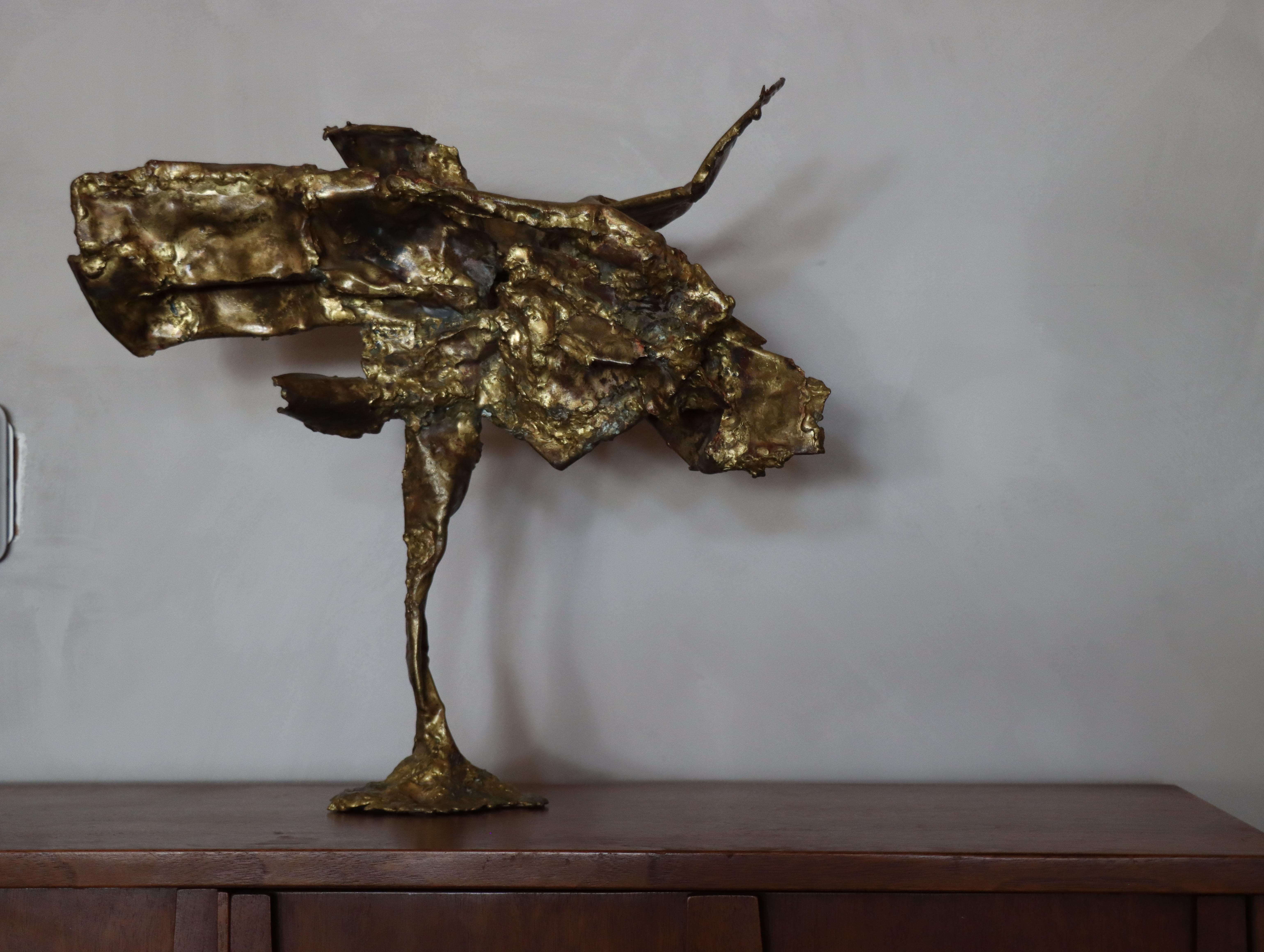 Late 20th Century Early Bronze “Bonsai” Sculpture by Silas Seandel
