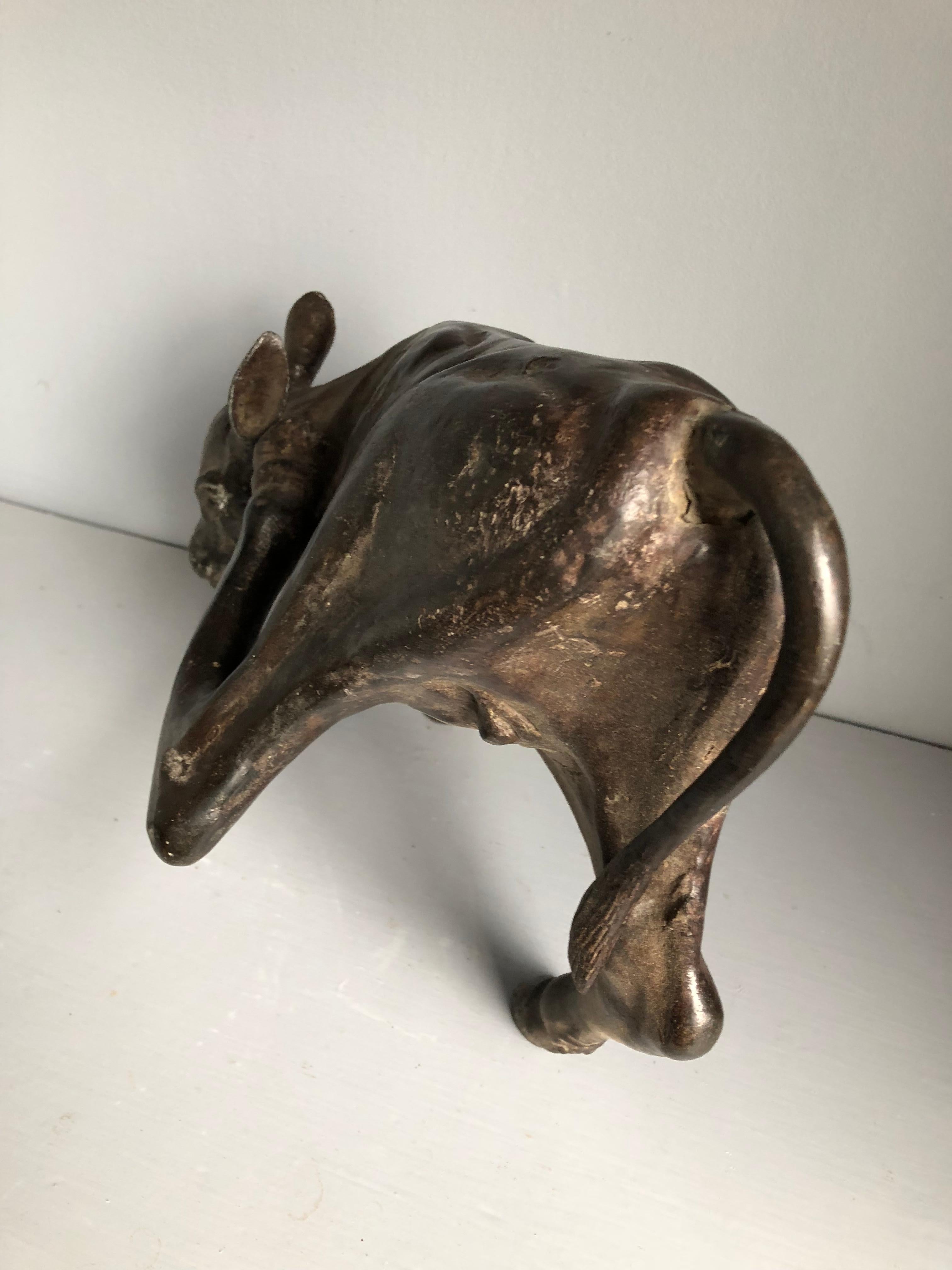 Early Bronze Calf, 18th Century French 2