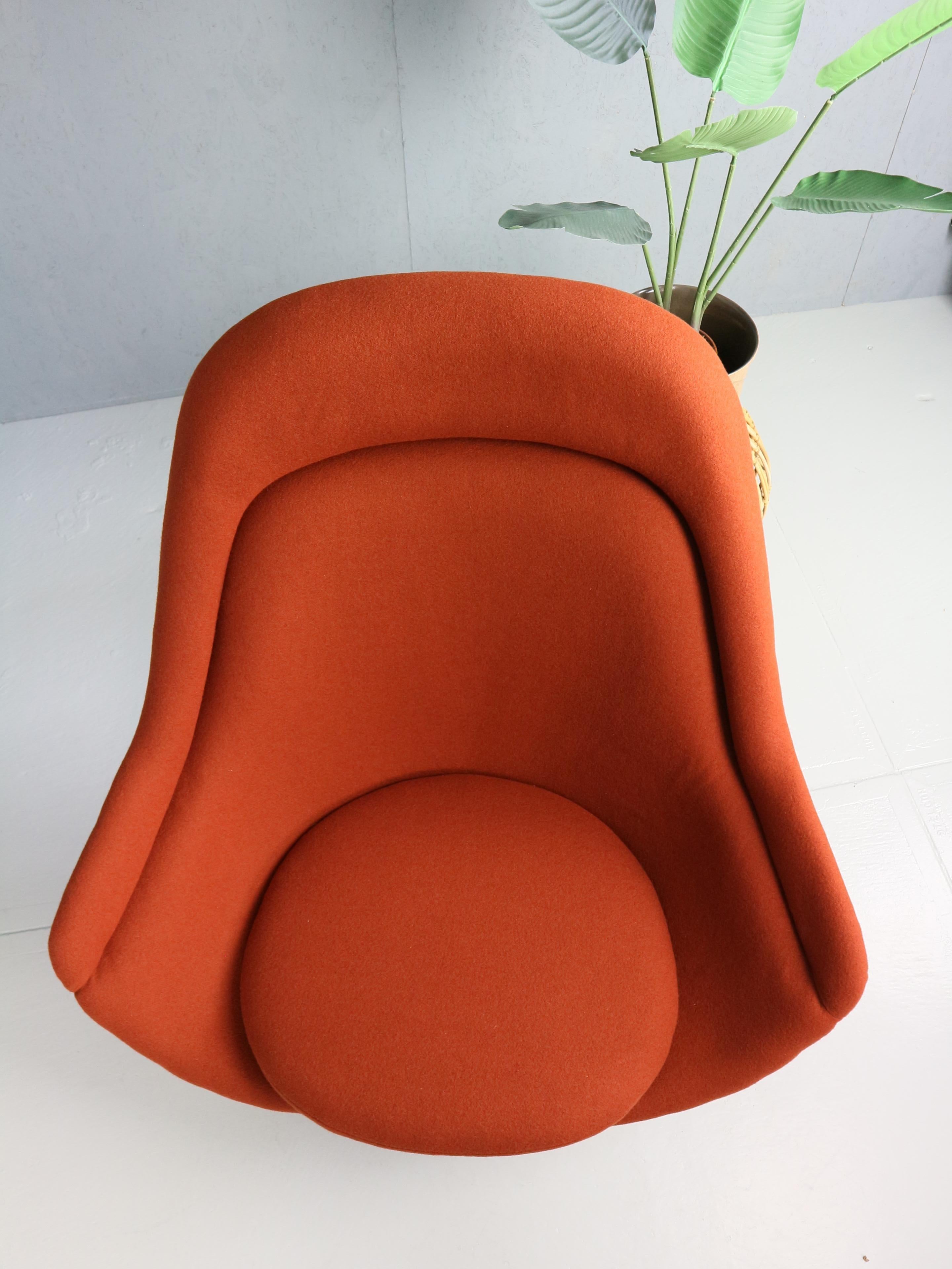 Bronzo Sedia da salotto in bronzo di Warren Platner per Knoll degli anni '60 in rosso ruggine in vendita