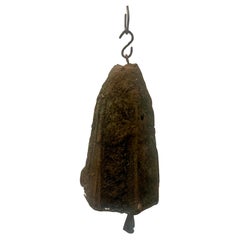 Sculpture de cloche Paolo Soleri en bronze ancien