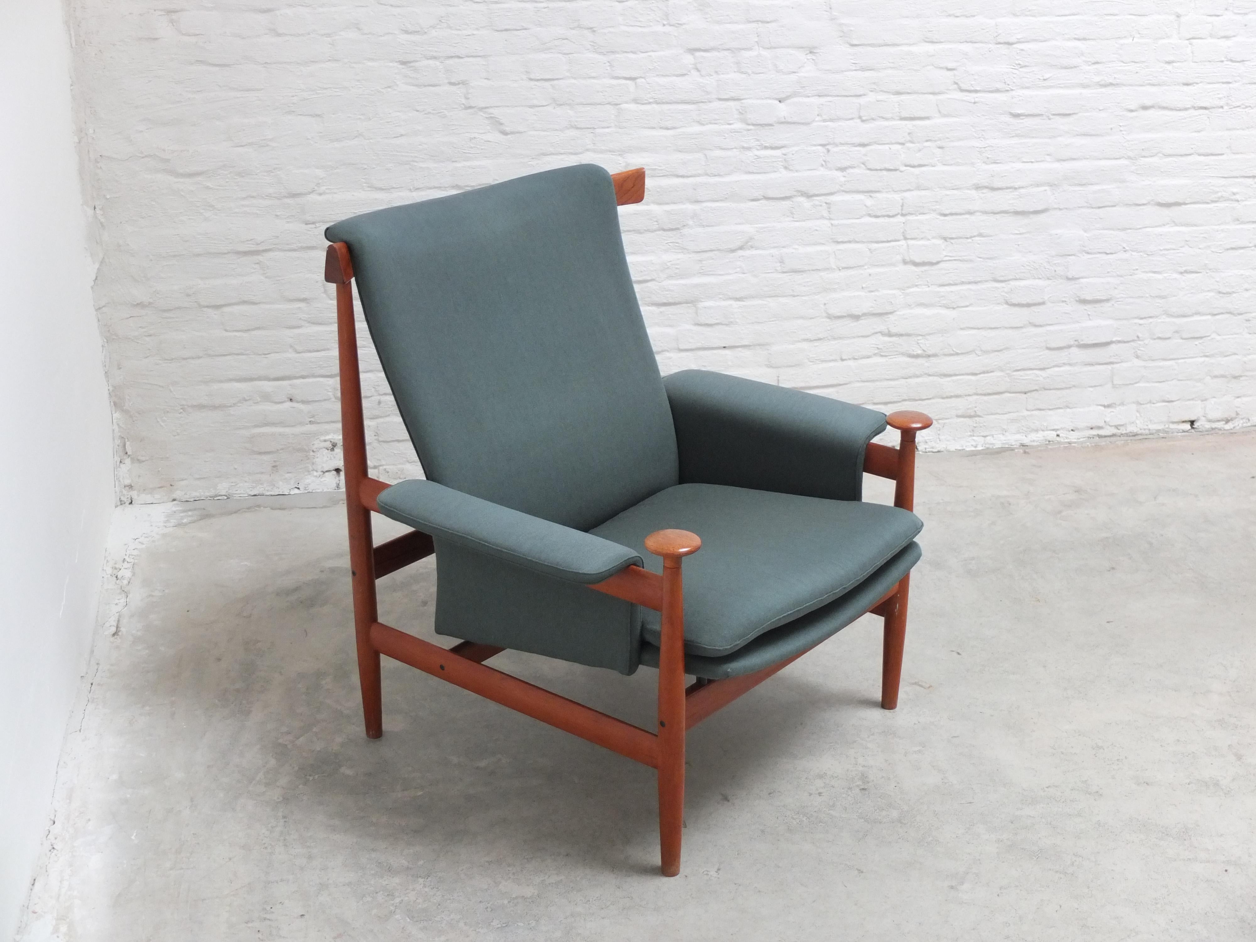 Early 'Bwana' Lounge Chair by Finn Juhl for France & Son, 1962 In Good Condition For Sale In Antwerpen, VAN
