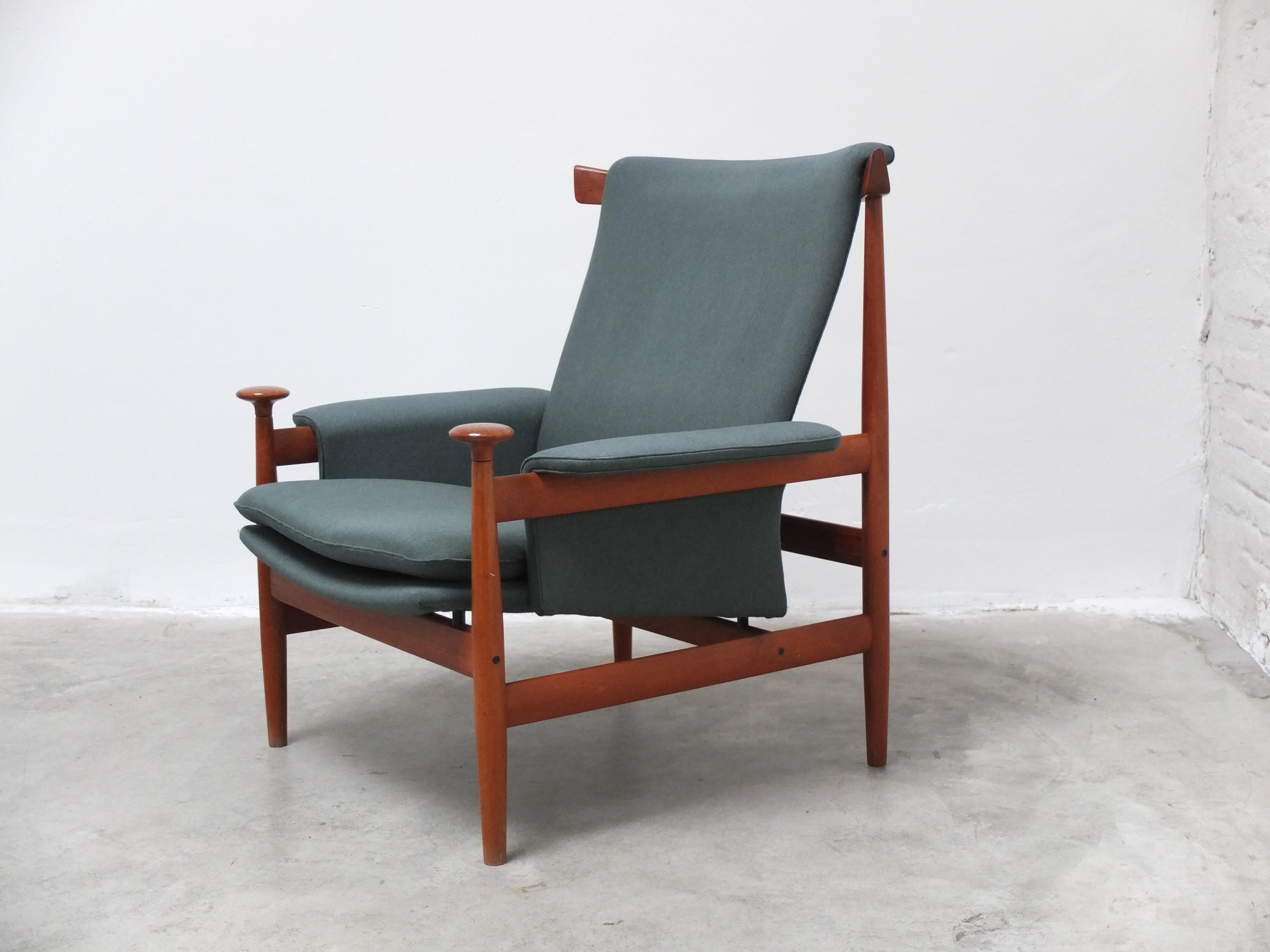 20th Century Early 'Bwana' Lounge Chair by Finn Juhl for France & Son, 1962 For Sale