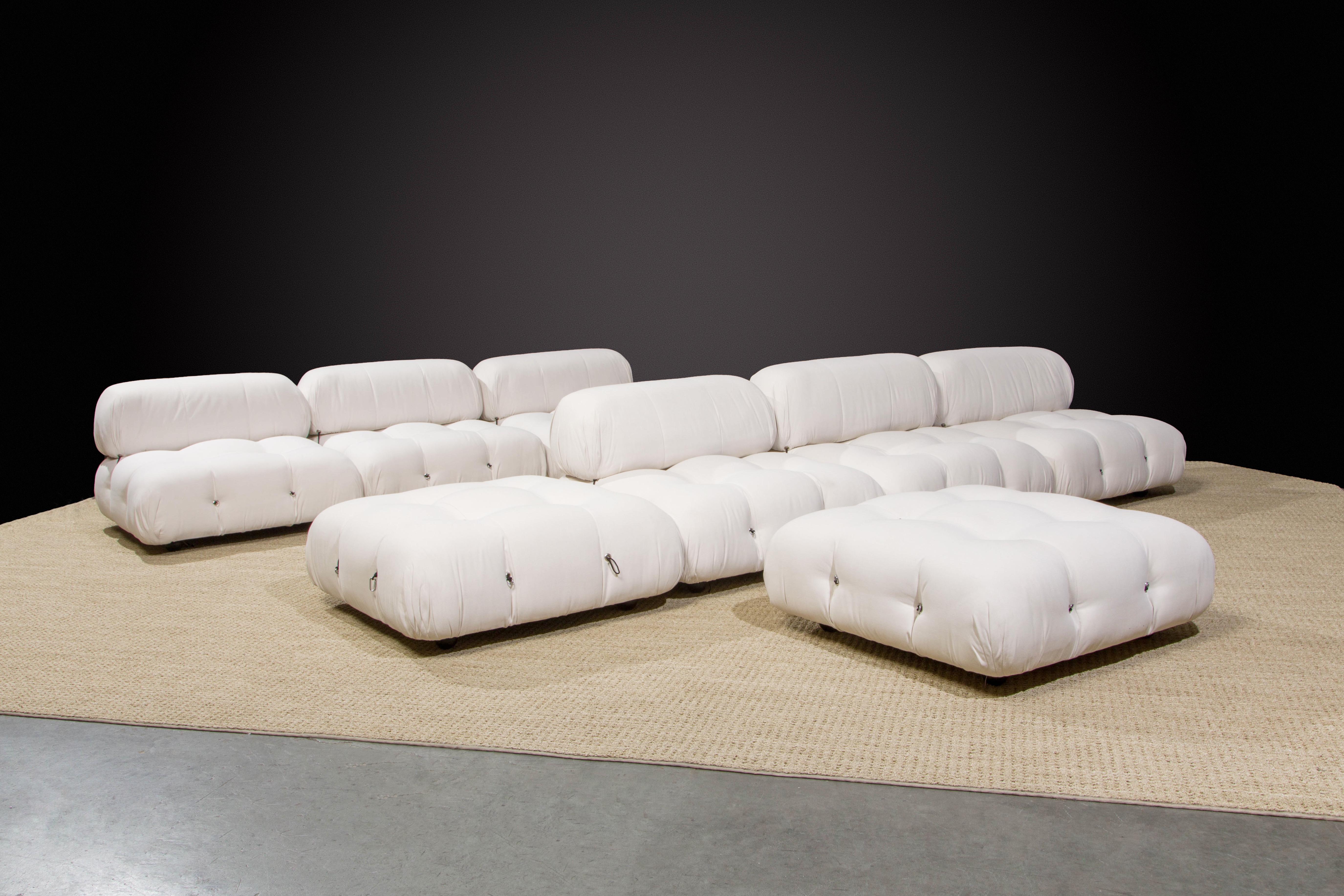 Early 'Camaleonda' Sectional by Mario Bellini for C&B Italia, c 1971, Signed For Sale 6