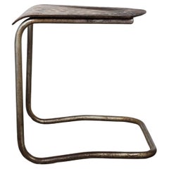 Early cantilever tubular steel stool by Mart Stam, 1930s