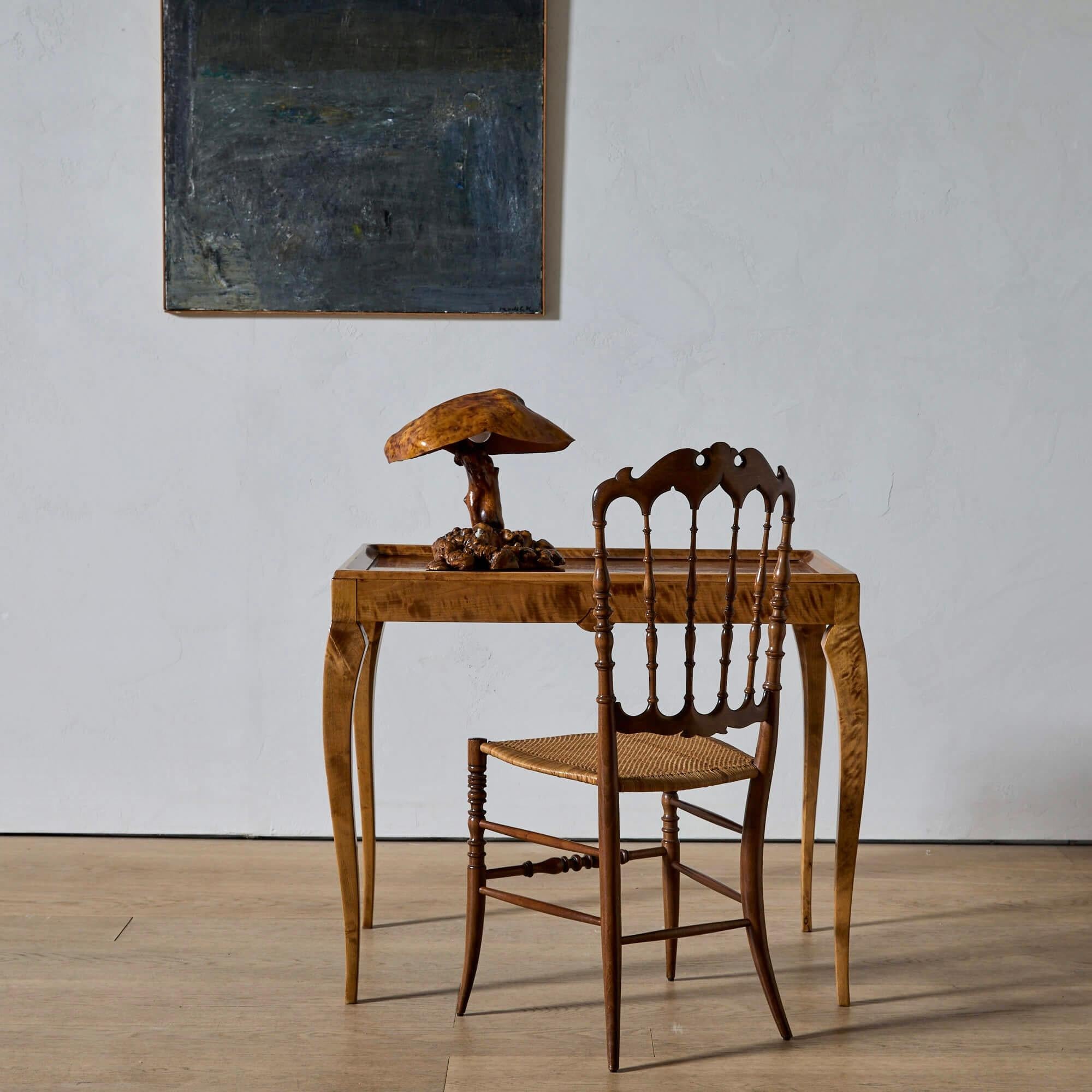 Carl Malmsten was one of the most talented and prolific Scandinavian designers of the 20th century. He rejected the dehumanizing elements of Functionalism in favor of a considered approach to traditional Swedish craftsmanship and form. He believed