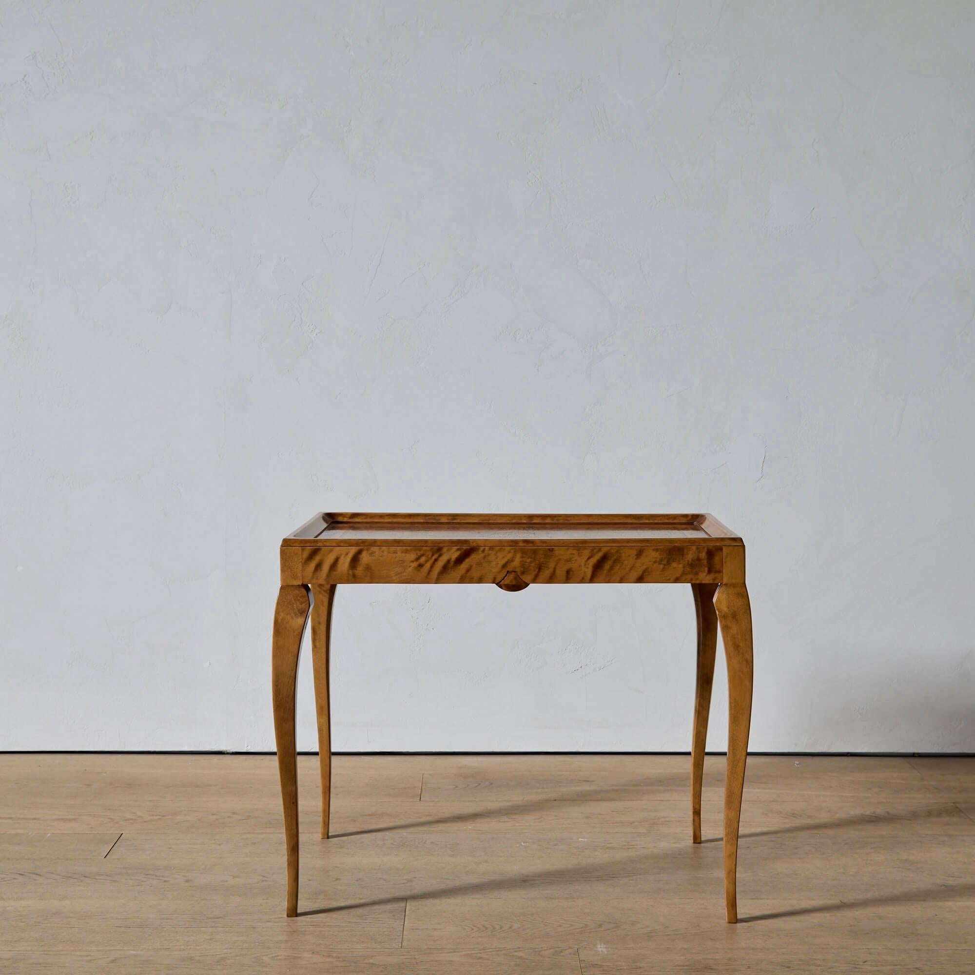 Swedish Early Carl Malmsten Writing or Console Table For Sale