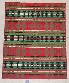 Early Cayuse Pendleton Blanket-Dated 1927