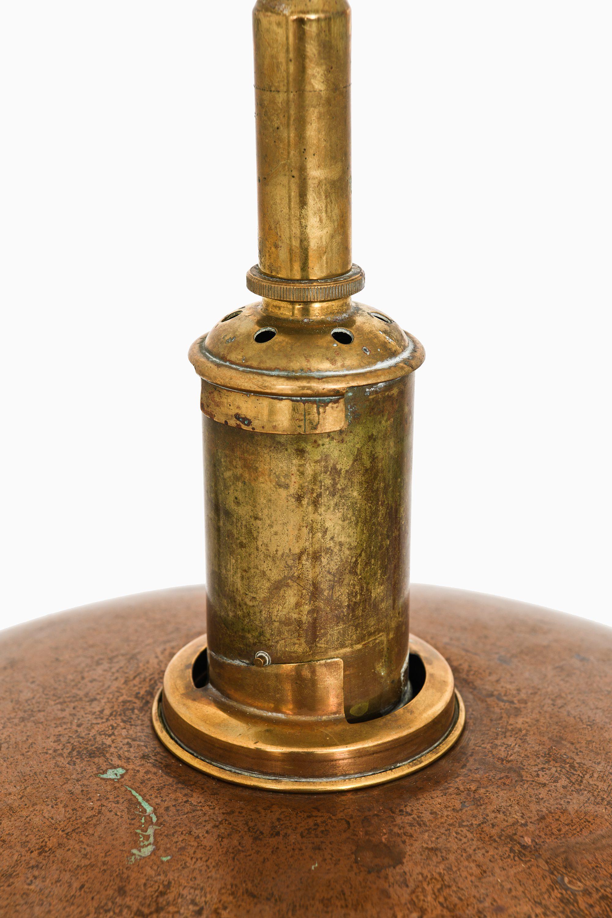 Lampada da soffitto in rame e ottone di Poul Henningsen, anni 30 in vendita 1