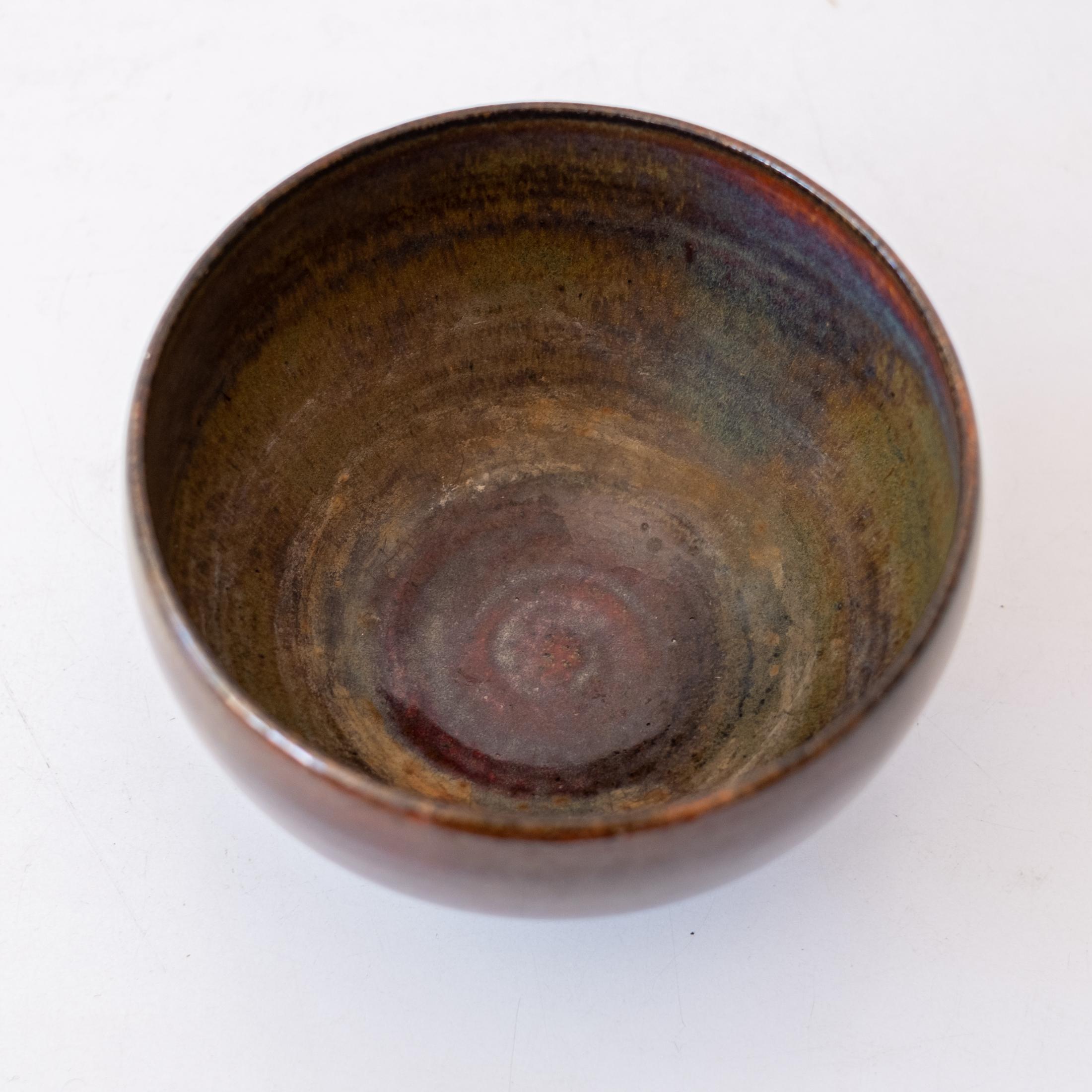 Early Ceramic Bowl by Edwin and Mary Scheier For Sale 3