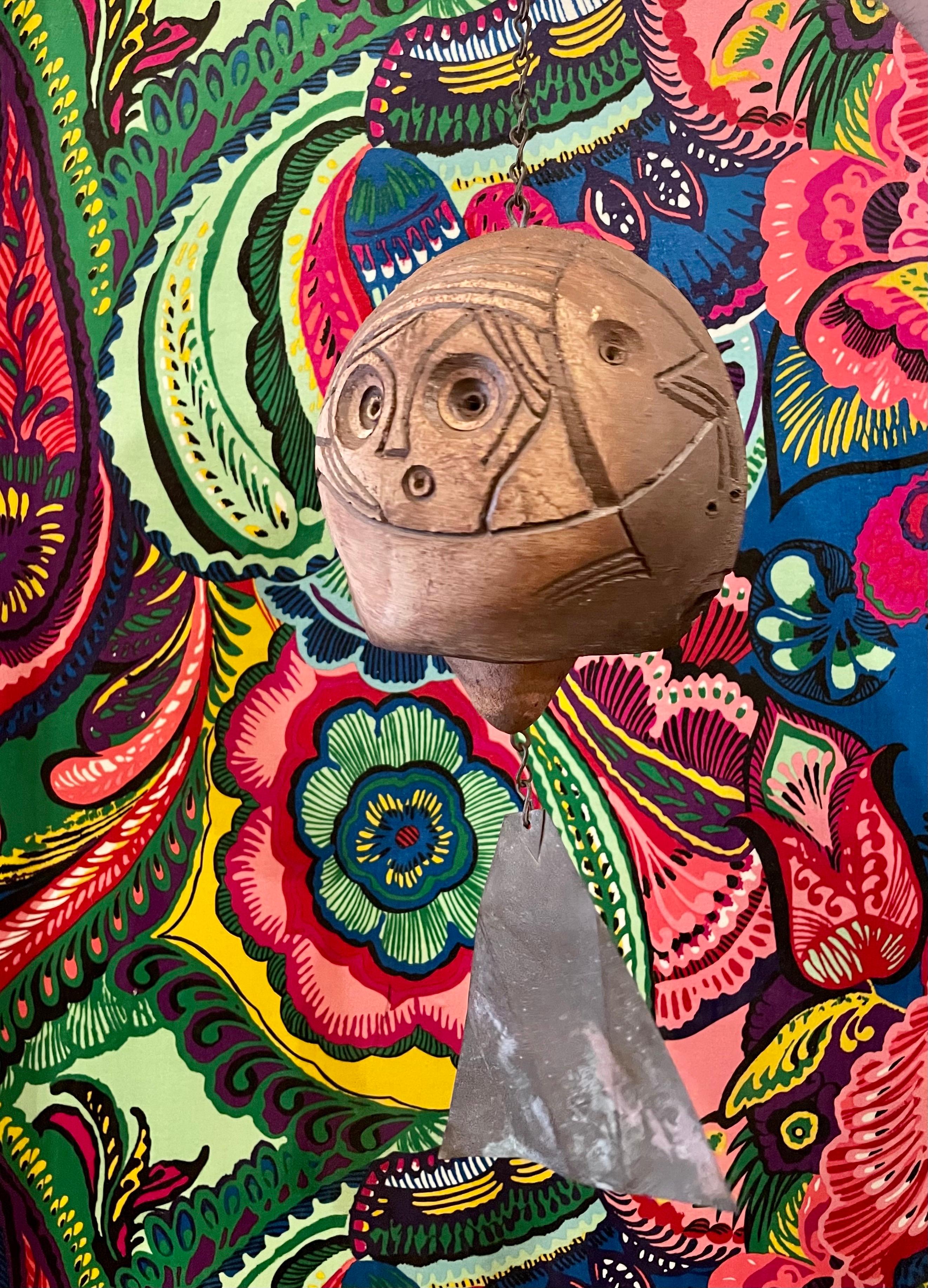 North American Early Ceramic Cosanti Bell by Paolo Soleri, 1950s
