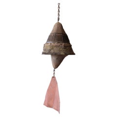 Frühe keramische Cosanti-Glocke von Paolo Soleri:: 1950er Jahre
