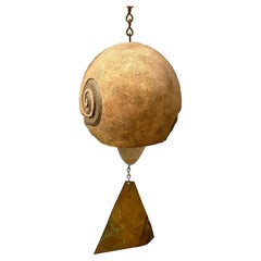 Early Ceramic Cosanti Bell by Paolo Soleri, 1950s
