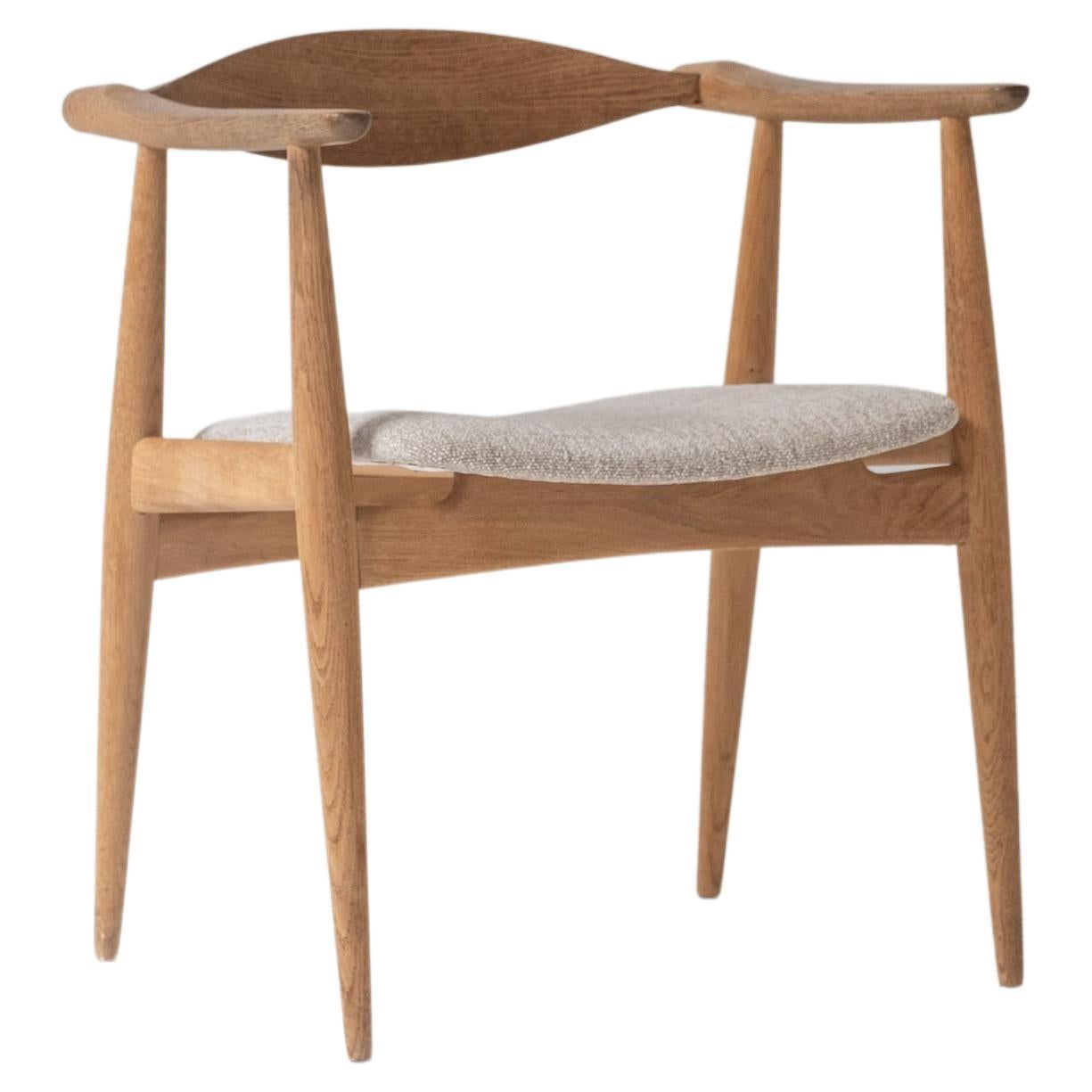 Early CH35 chair designed by Hans Wegner for Carl Hansen and Son, Denmark 1950’s