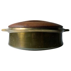 Plat / coupe en chafing ancien conçu par Jens Quistgaard pour Dansk