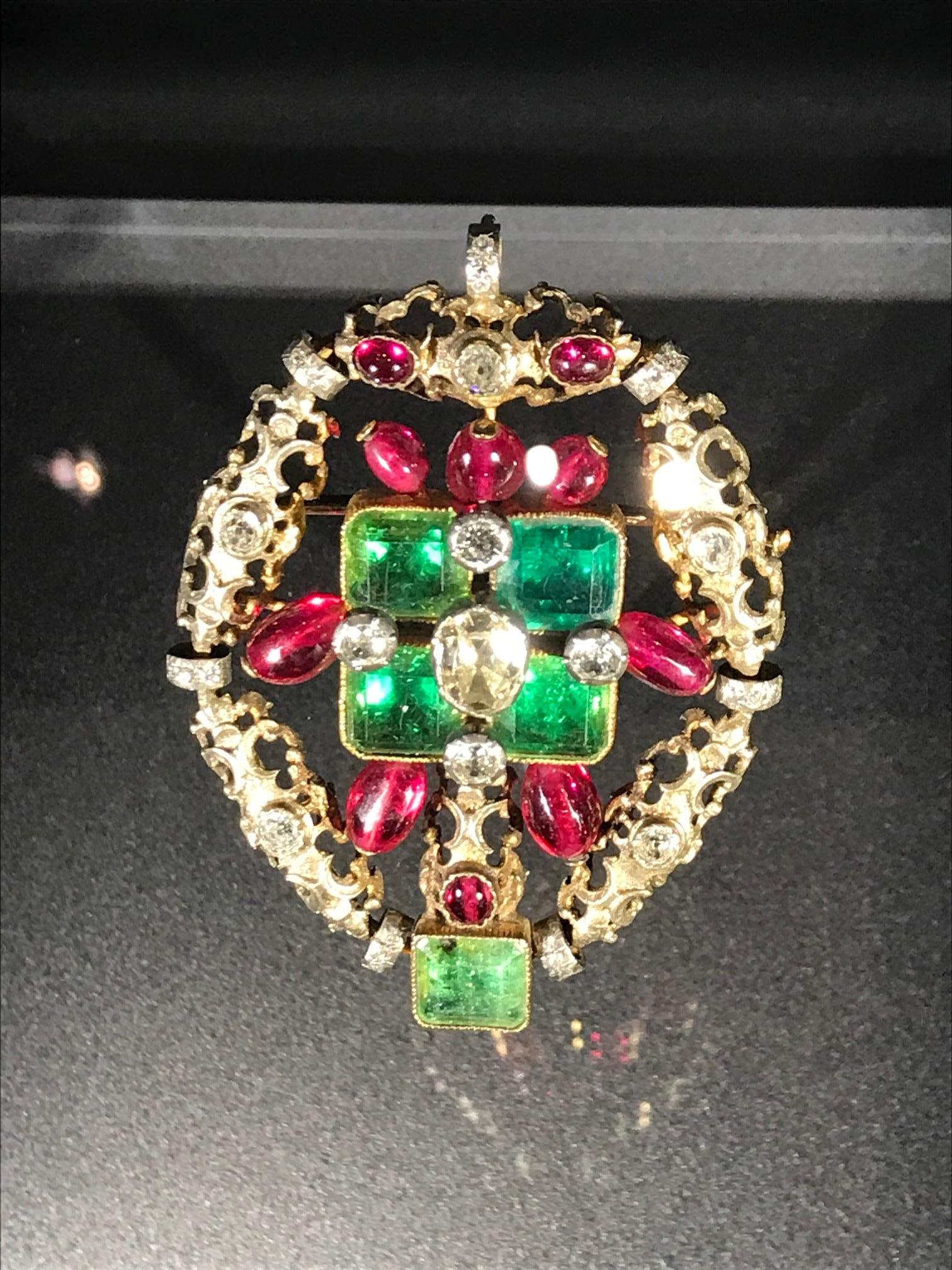Women's Early Chanel Brooch by Robert Goossens and Maison Gripoix 1960's Gold Plated