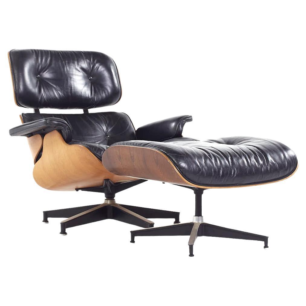 SOLD 04/22/24 Eames for Herman Miller MCM Rosewood Chair and Ottoman