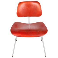 Early Charles Eames for Herman Miller Red Aniline DCM