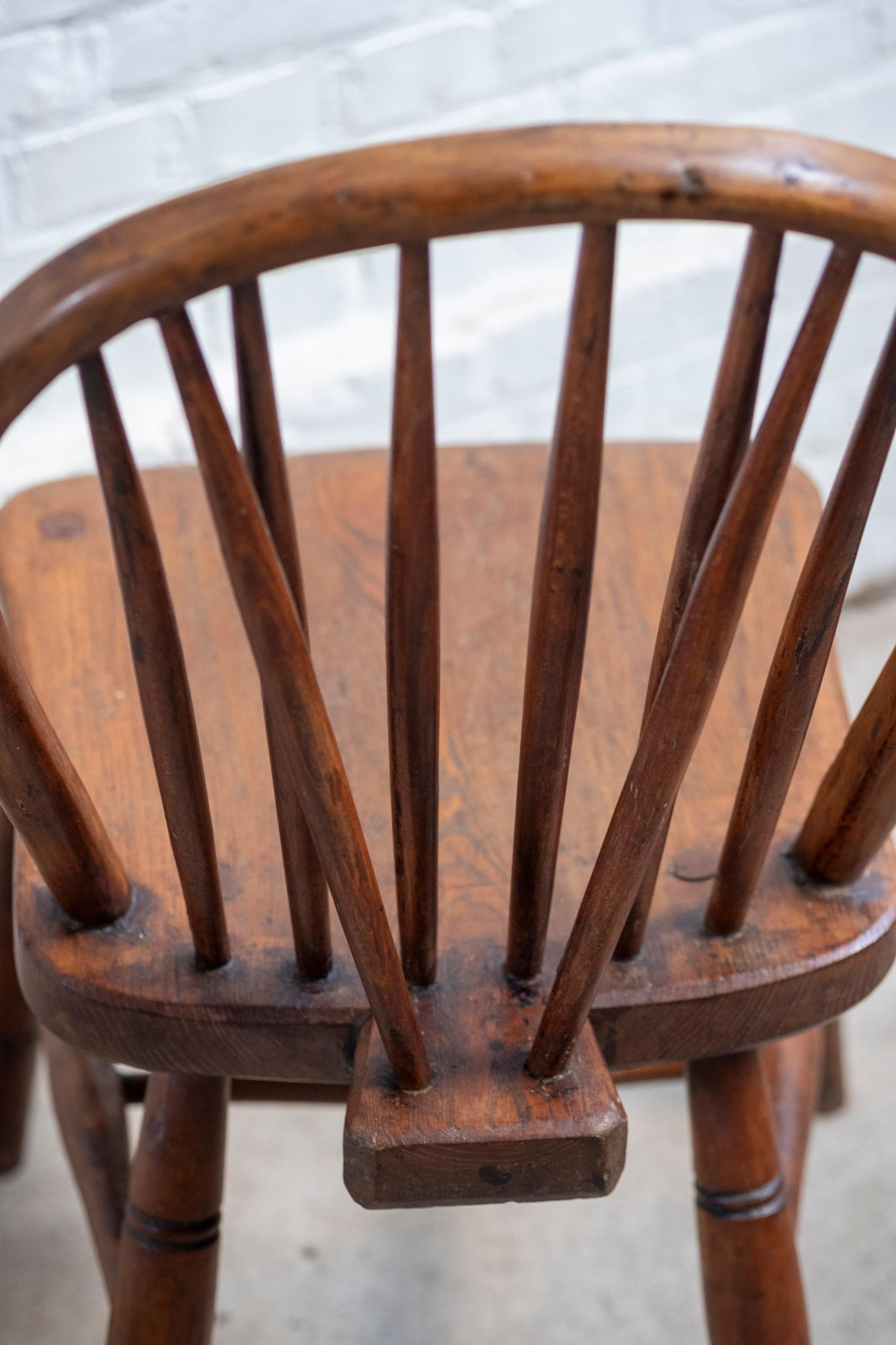 Chaise Windsor de Charles Gibbons en orme, 1889 High Wycombe en vente 1