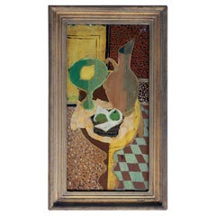Early Charles Levier Cubist Painting