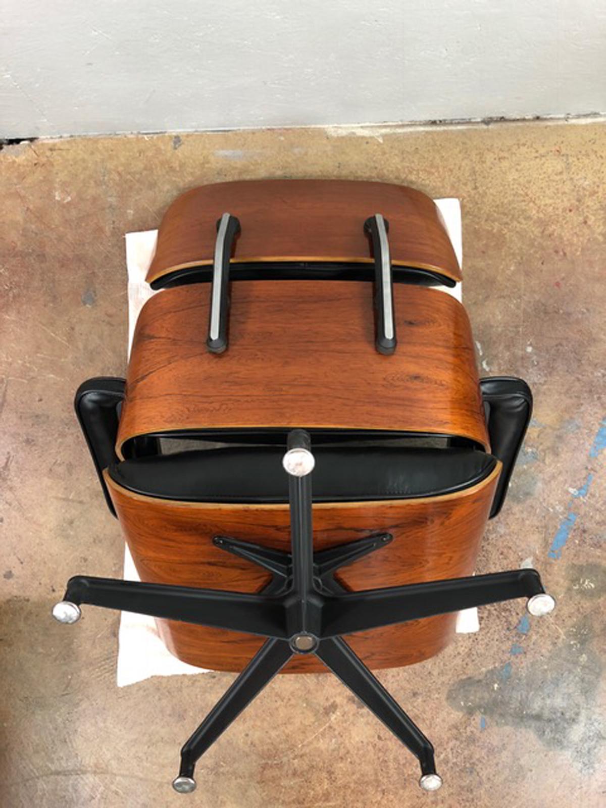 American Early Charles & Ray Eames Lounge Chair and Ottoman