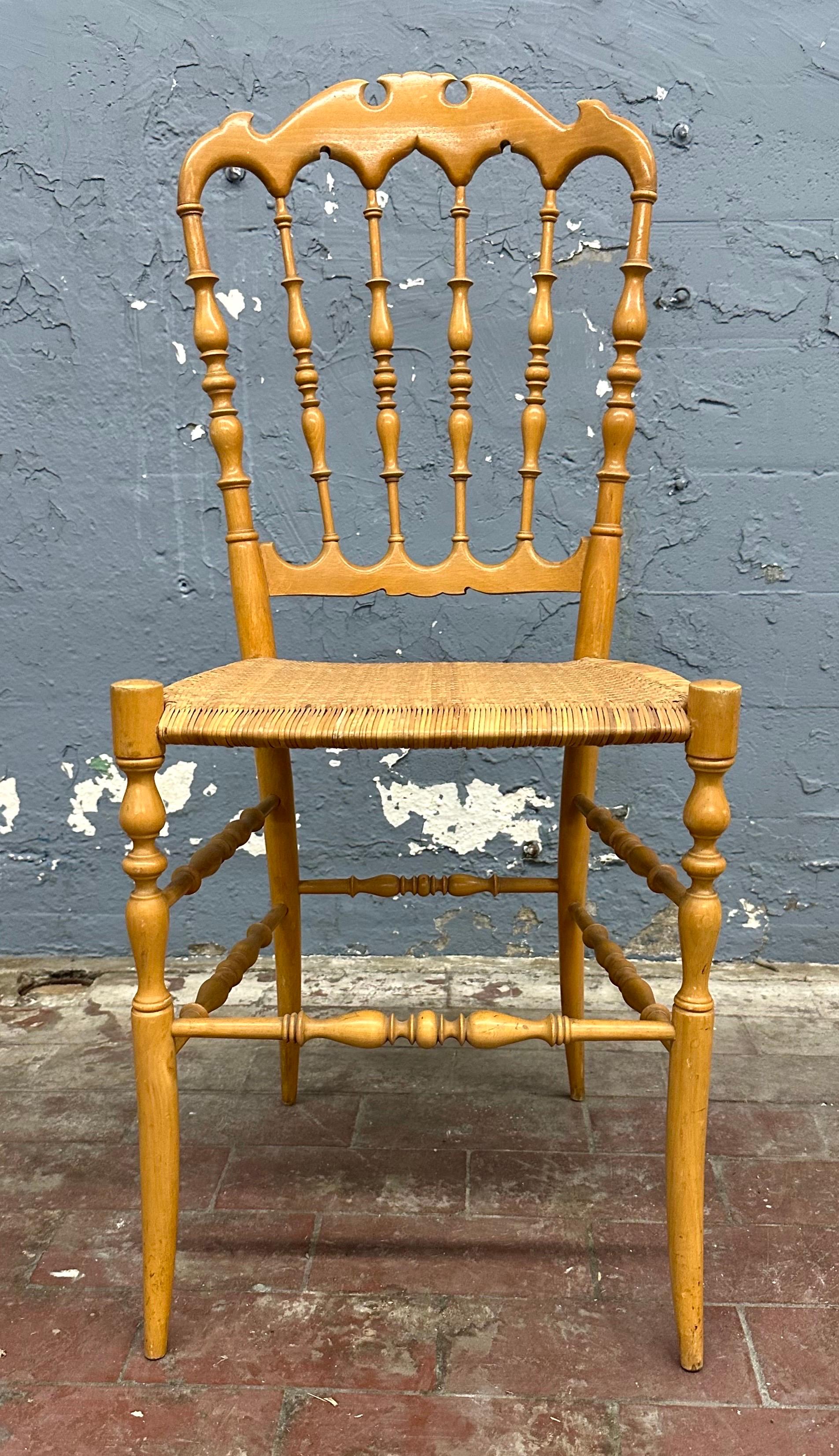 Italian Early Chiavari Chair For Sale