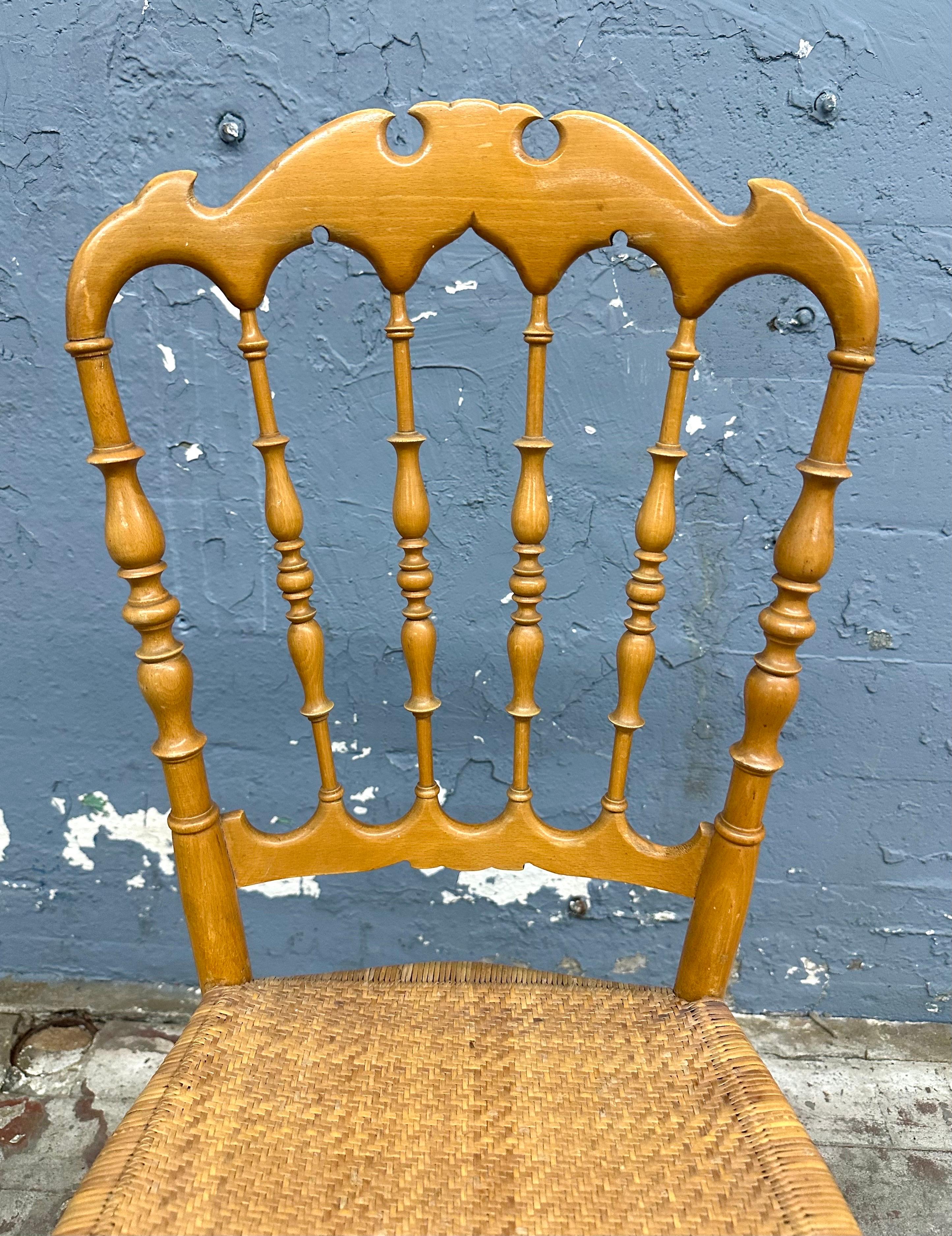 Mid-20th Century Early Chiavari Chair For Sale