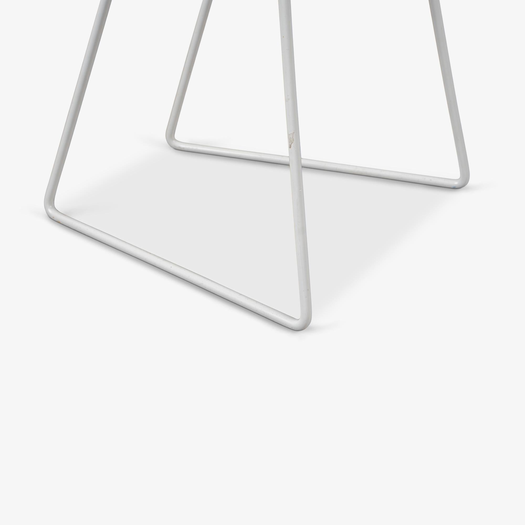 Sedie laterali per bambini di Harry Bertoia per Knoll in smalto bianco, coppia in vendita 2