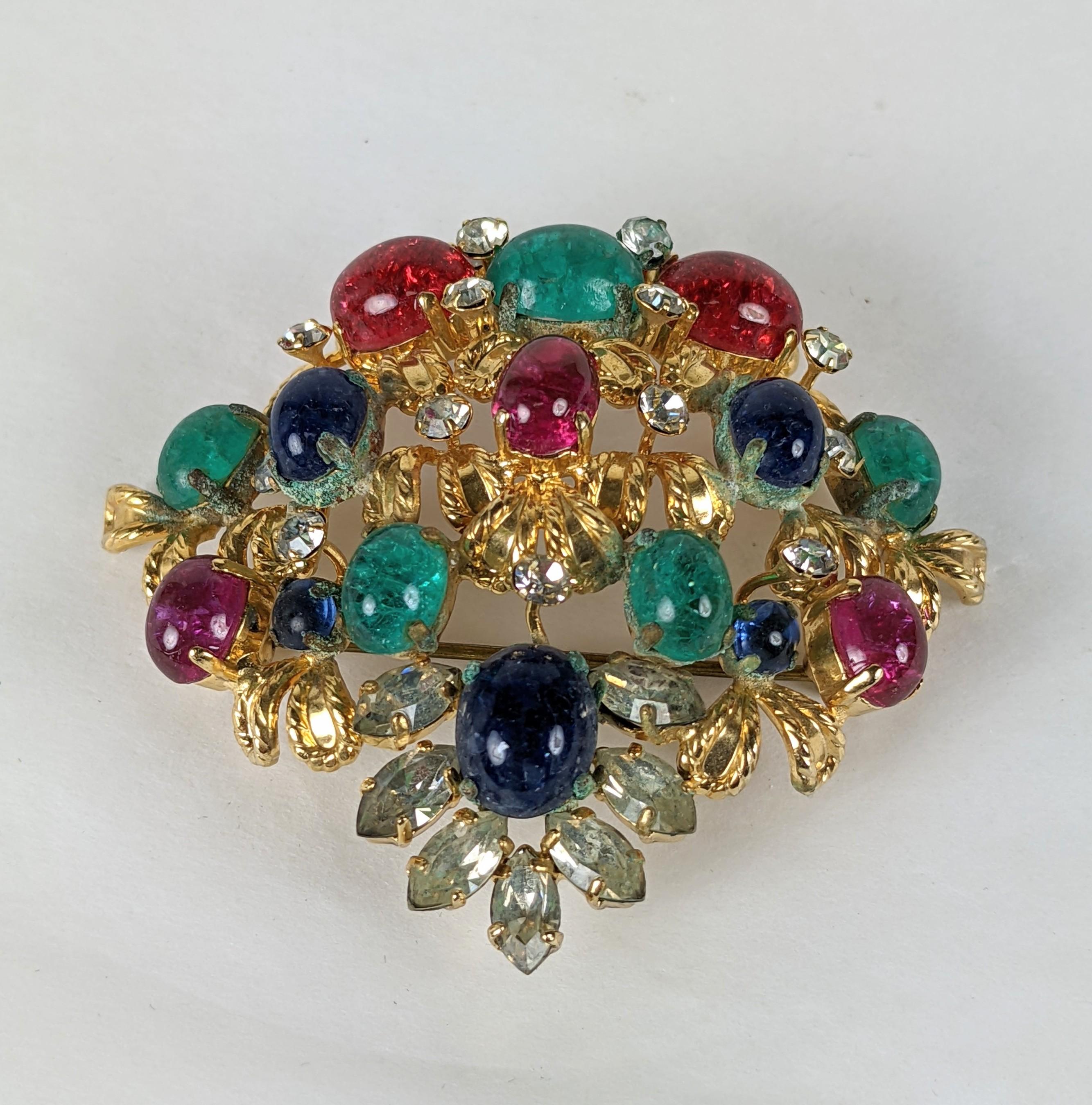 Early Christian Dior Crown Brooch For Sale 1