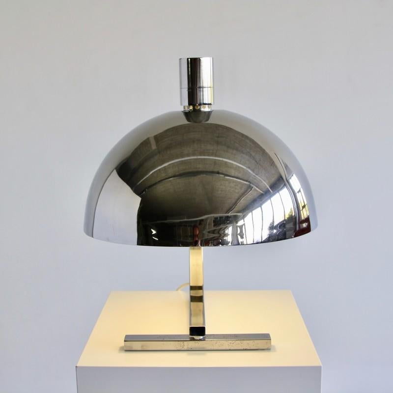 Early Chrome Plated Table Lamp by Franco Albini, Antonio Pica and Franca Helg 1