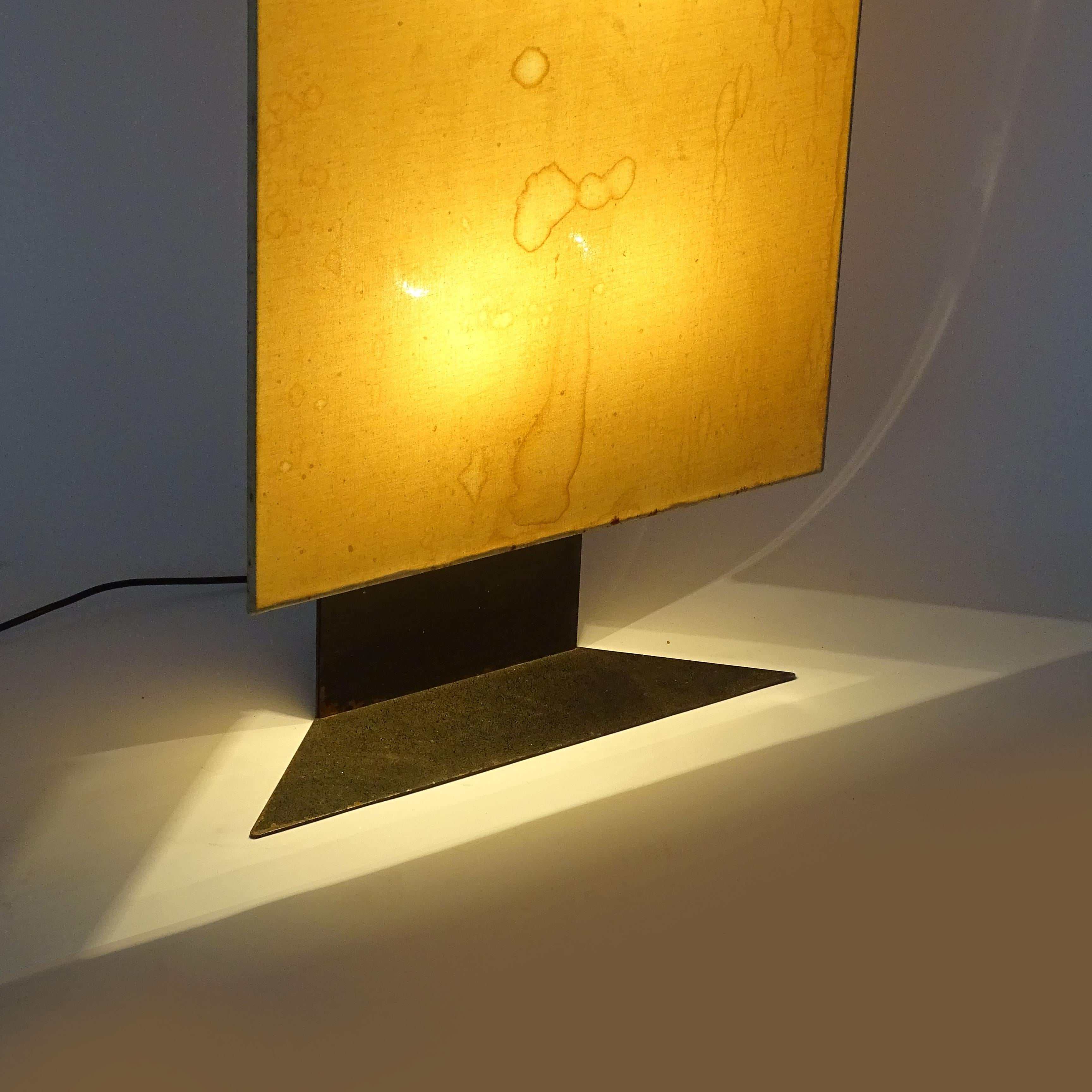 Mid-Century Modern Early Cini Boeri Accademia Floor Lamp for Artemide, Italy 1978 For Sale
