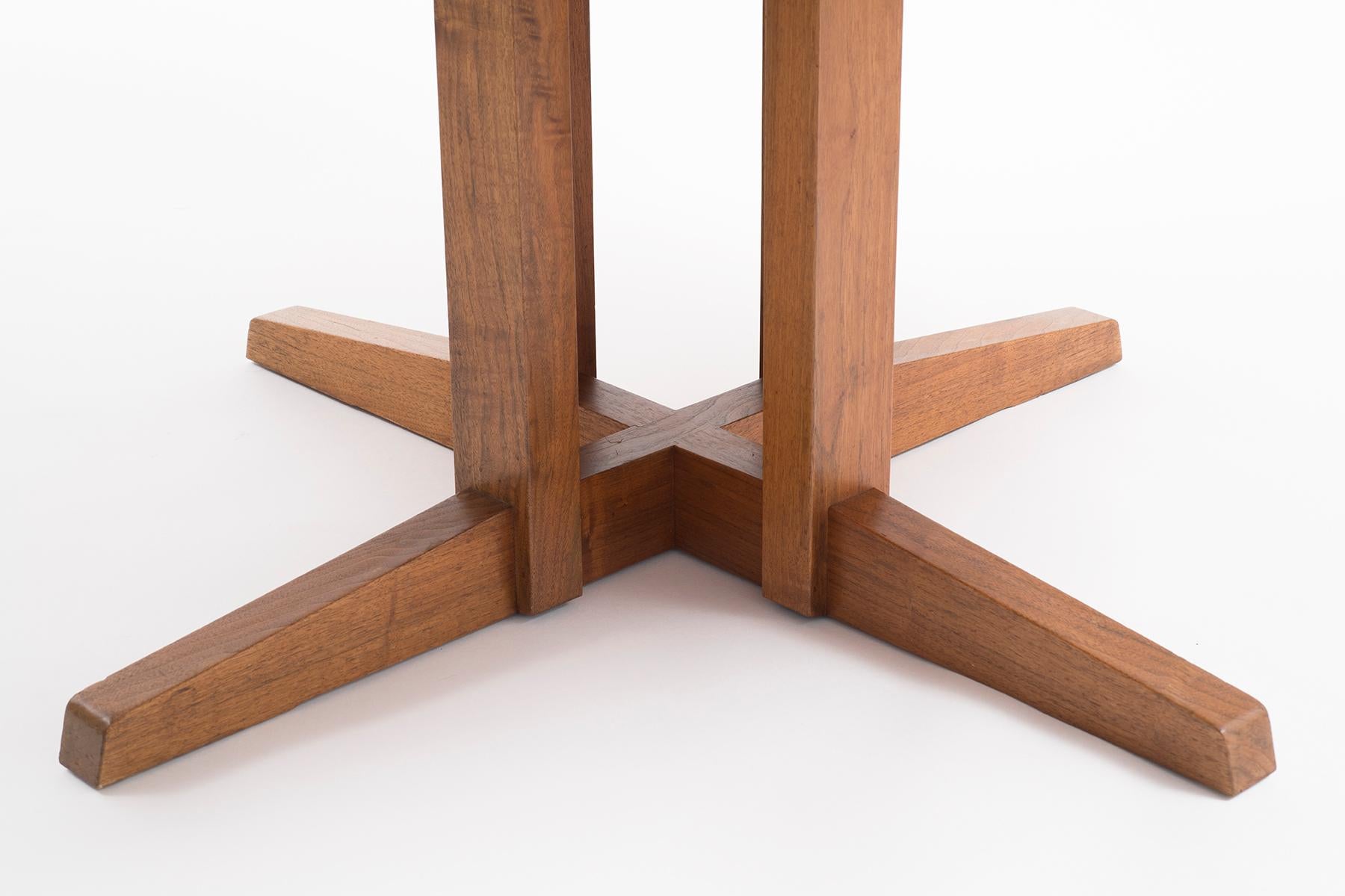 North American Early Cluster Base Dining Table by George Nakashima, 1958