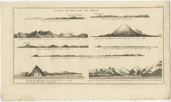 Early Coastal Views of Various Islands of the American West Coast, 1803