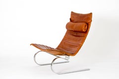 Early Cognac PK20 Lounge Chair by Poul Kjaerholm, Denmark, 1960