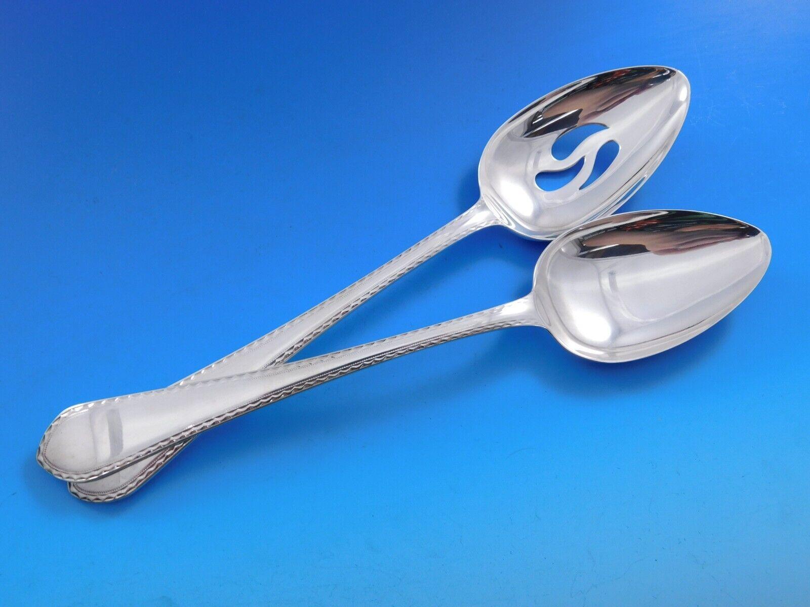 Juego de Cubiertos Early Colonial by Lunt Sterling Silver Para 6 Servicio 36 Piezas en venta 2