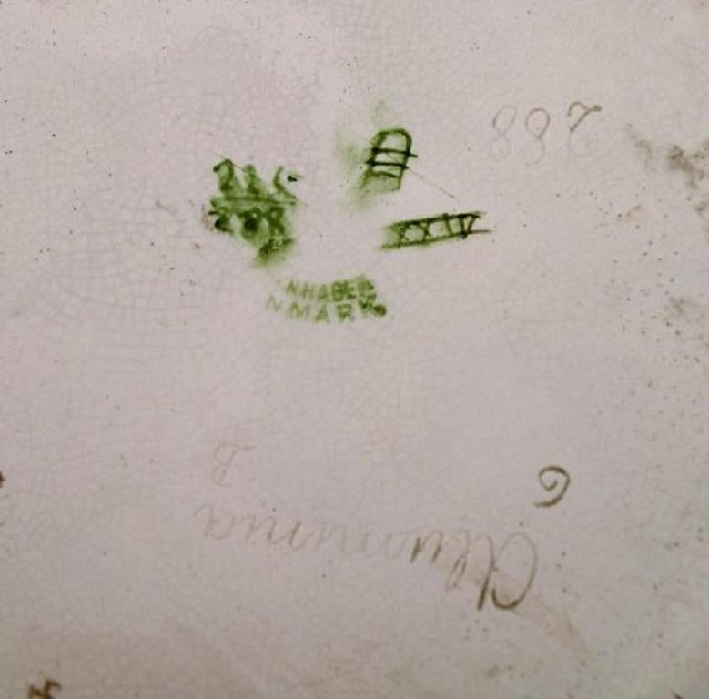 Vaso colossale di allumina in faience, inizio XX secolo in vendita 2