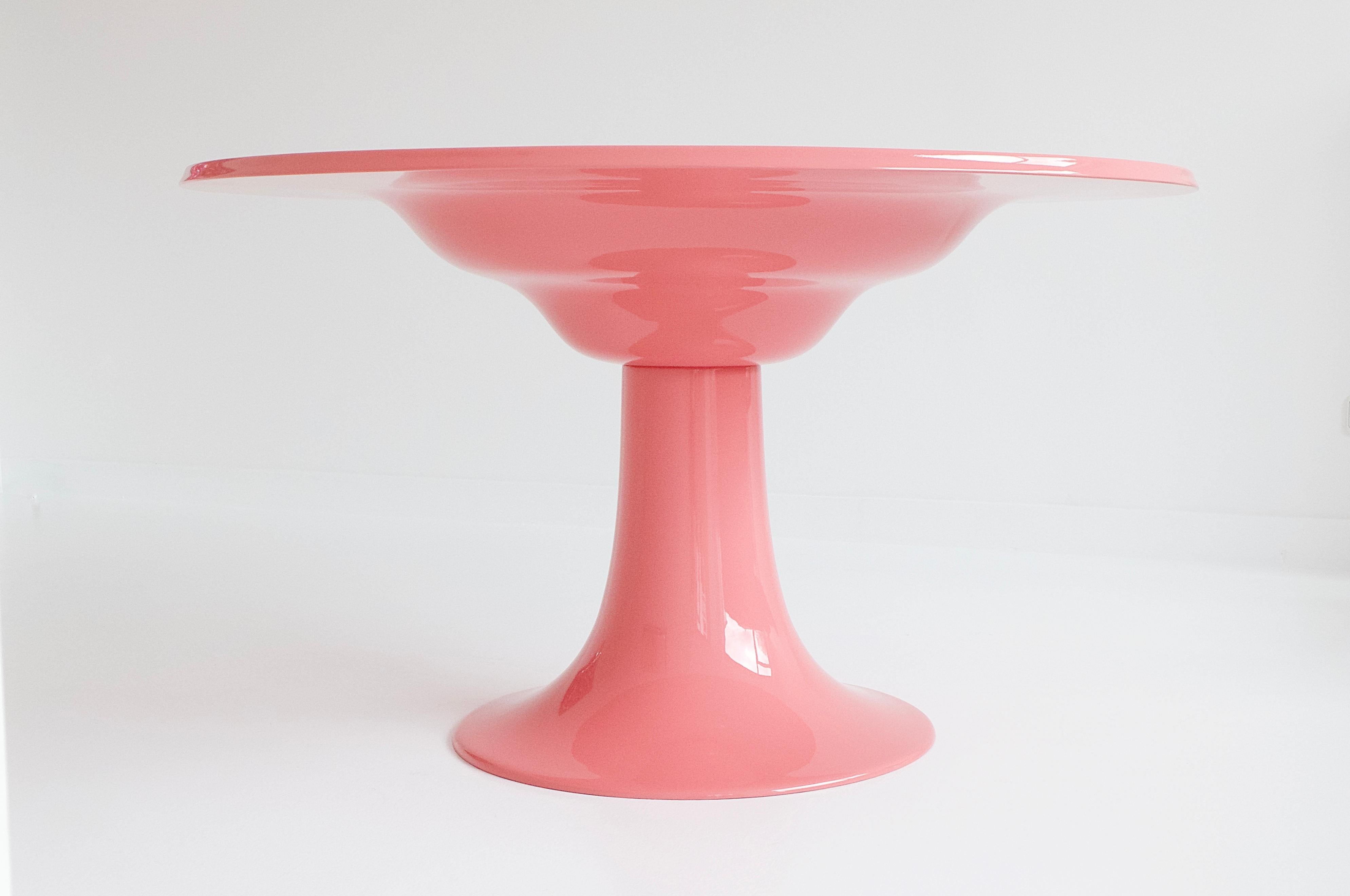 Mid-20th Century Early Column Table by Otto Zapf for Zapf Moebel in Design, 1967
