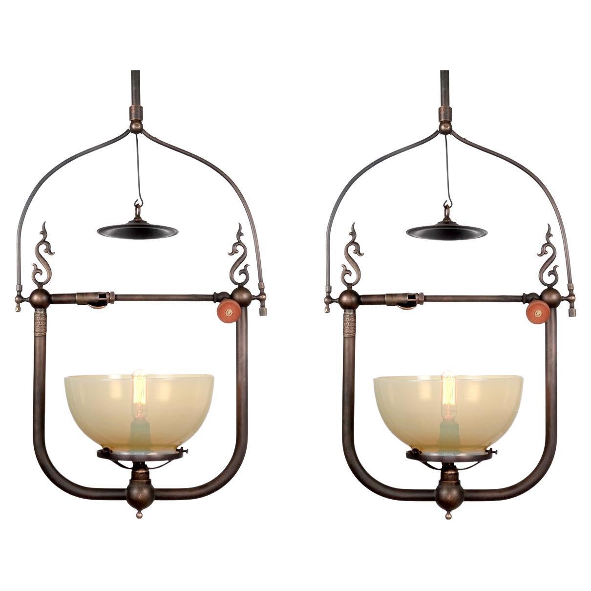 1900 Dr. Suess Style Gas Lamp at 1stDibs