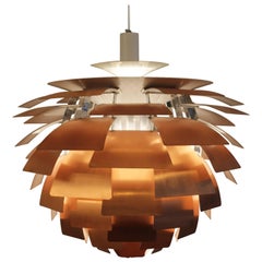 Early Copper "Artichoke" Pendant Lamp by Poul Henningsen