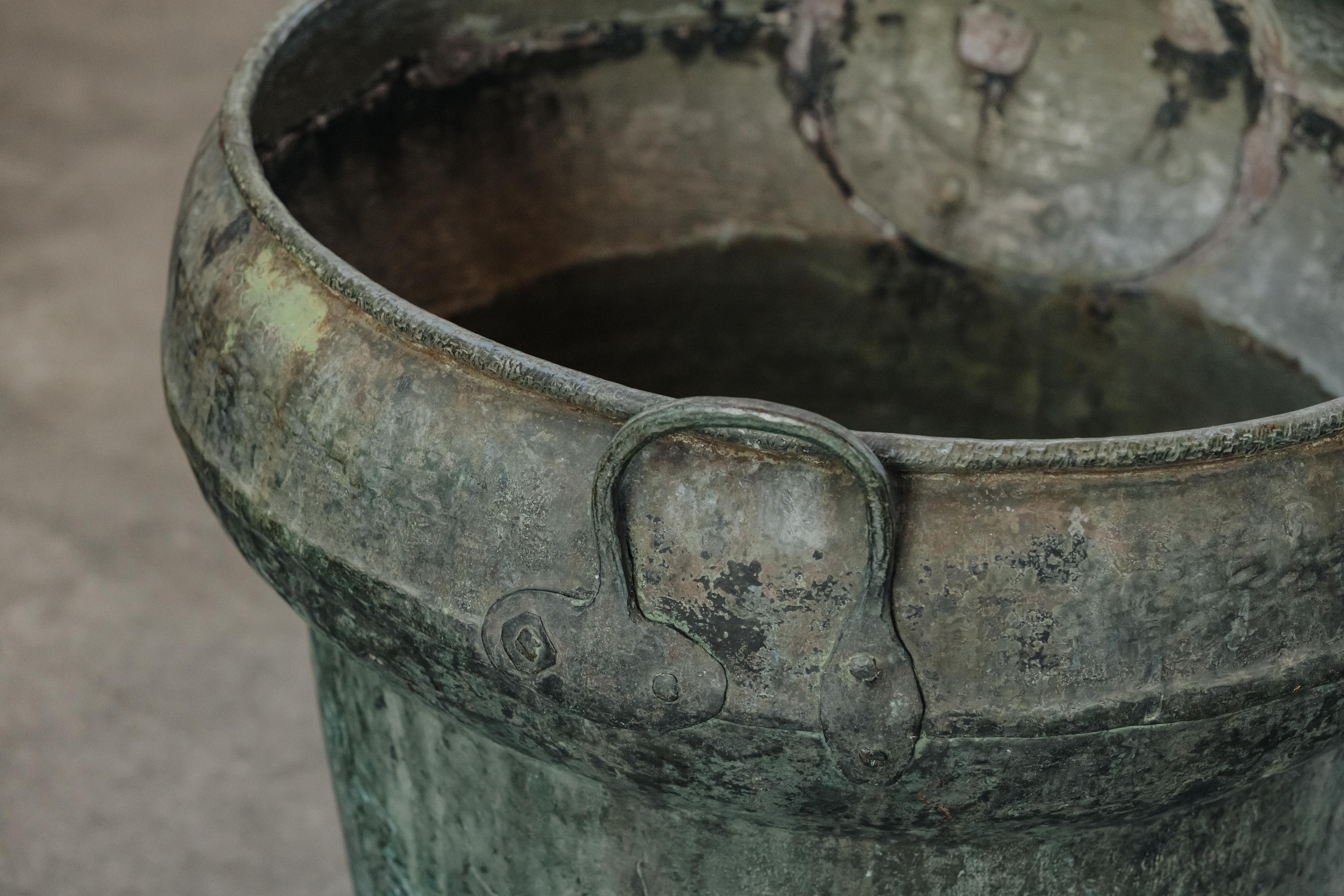 Early 19th Century Early Copper Barrel From Sweden, Circa 1800