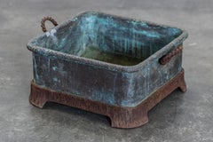 Early Copper Storage Bin From France, Circa 1900