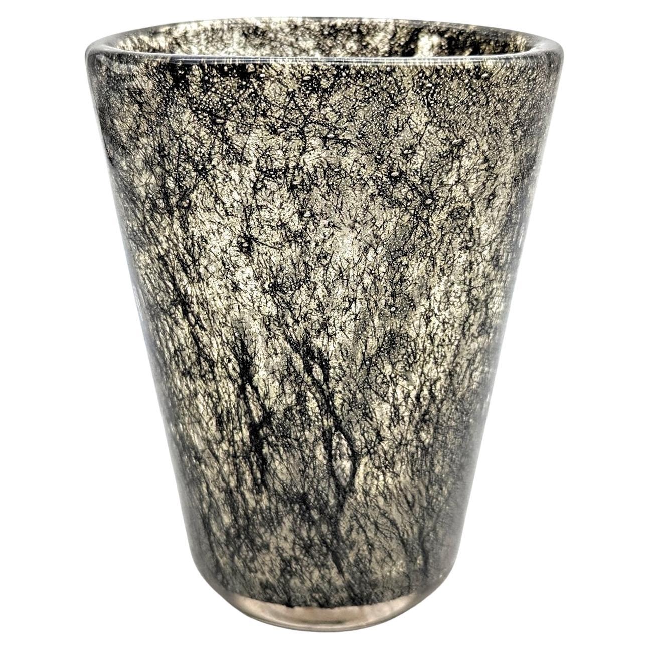 Early "Crepuscolo" Murano glass vase by Ercole Barovier for Ferro Toso Barovier