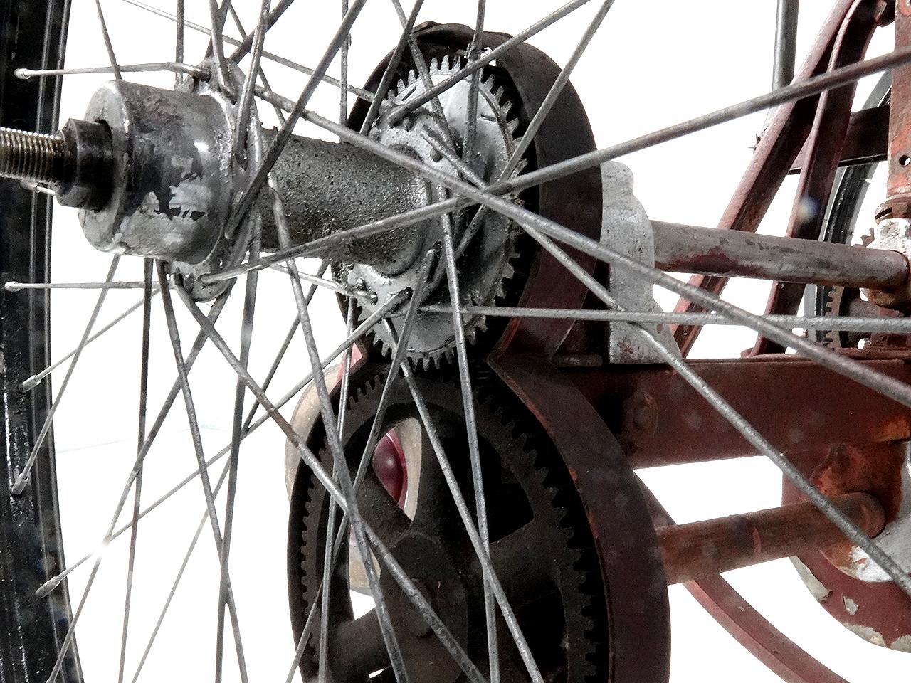 Early Custom Made Circus Clown Sea-Saw Bicycle in vendita 1