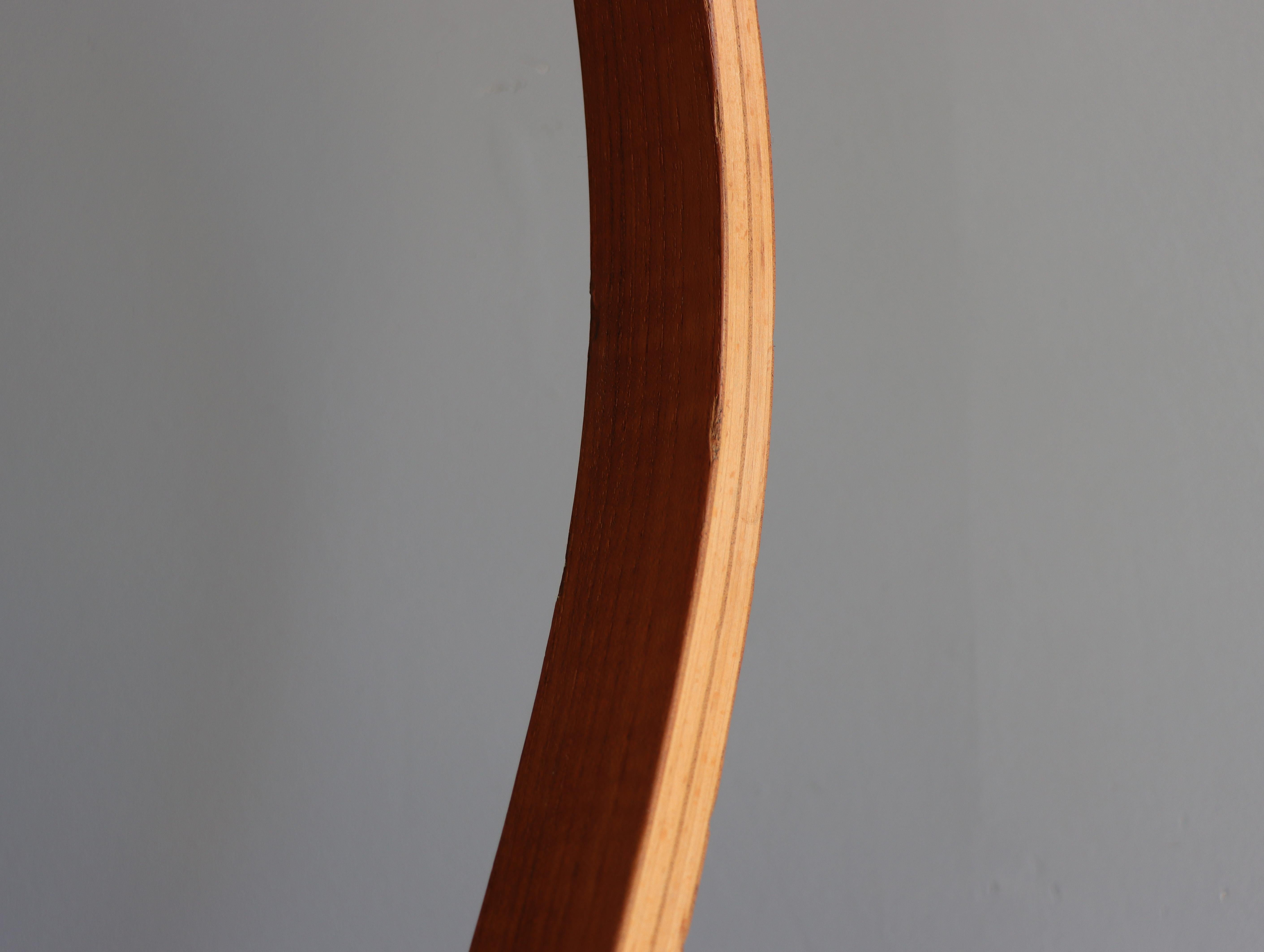 Early Danish Bentwood Floor Lamp by Mads Caprani, 1970s 4